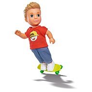 Simba Puppe Timmy mit einem Skateboard - Puppe
