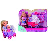 Simba Evička s kočárkem - Doll
