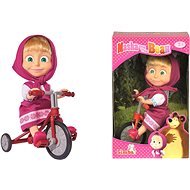 Simba Mása és Medve Mása triciklivel - Játékbaba