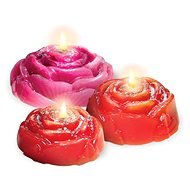 Výroba svíček - růže - Basteln mit Kindern