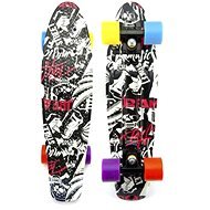 Teddies Pennyboard - Colourful Wheels - Skateboard