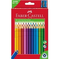 Faber-Castell Jumbo ceruzák, 30 különböző színben - Színes ceruza