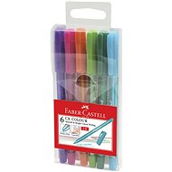 Faber-Castell Cx Colour 1.0mm, 6 Colour - Ballpoint Pen