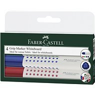 Faber-Castell Grip Whiteboard Marker, 4pcs - Marker