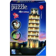 Ravensburger 3D 125159 Pisa (éjszakai kiadás) - 3D puzzle