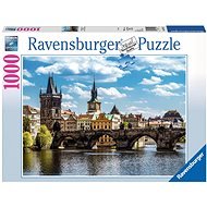 Ravensburger Prága: Kilátás a Károly hídra - Puzzle