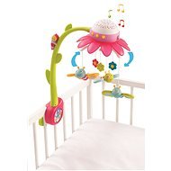 Smoby Cotoons Musical Cot Mobile Pink and Green - Cot Mobile