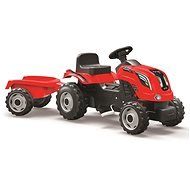 Šlapací traktor Smoby Farmer XL s vlečkou - červený - Trettraktor