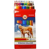 - Koh-i-Noor Triocolor 9 színes ceruzák - Színes ceruza