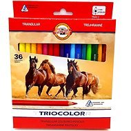 Koh-i-noor Triocolour 9 - Coloured Pencils
