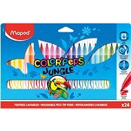 Maped ColorPeps Dschungel, 24 Farben - Filzstifte