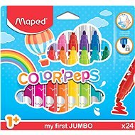 Maped Color Peps Jumbo, 24 Farben - Filzstifte