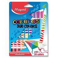 Maped Color Peps Duo, 20 colours - Felt Tip Pens