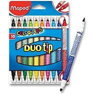 Maped Color Peps Duo Tips, 10 szín - Filctoll