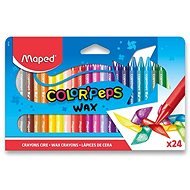 Maped Color Peps Wax, 24 colours - Coloured Pencils