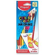 Maped Color Peps Duo, 24 farieb - Pastelky