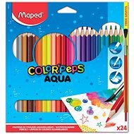 Maped Color Peps Aqua, 24 colours - Coloured Pencils