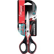 Maped Advanced Gel 17cm Black-Red - Office Scissors 