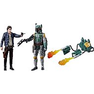 Star Wars Deluxe Han Solo + Boba Fett - Figure