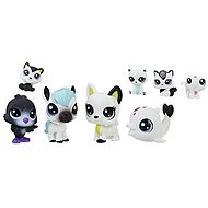 Littlest Pet Shop Black and white set 8 pcs C2826 - Figure