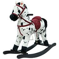 Kôň hojdací bielo-čierny - Hojdacia hračka