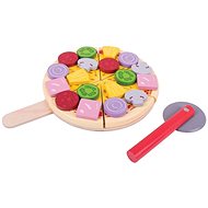 Bigjigs Pizza slicer - Toy Kitchen Food