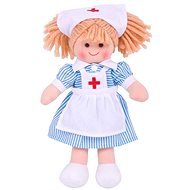 Bigjigs rongybaba - Nancy nővér 25 cm - Játékbaba