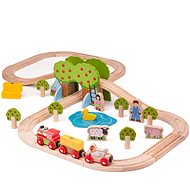 Bigjigs Rail Farm - Train Set