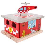 Bigjigs Depo fire station - Rail Set Accessory