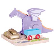 Bigjigs Dragon Crane - Rail Set Accessory