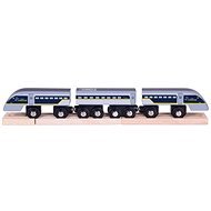 Bigjigs Eurostar Schnellzug E320 + 3 Gleise - Modellbahn-Zubehör