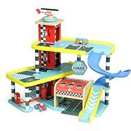 Vilacity mit Holzgarage - Spielzeug-Garage