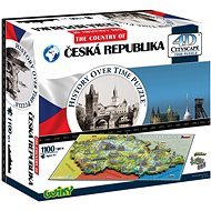 4D Puzzle Cseh Köztársaság - Puzzle