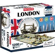 4D Puzzle London Cityscape Time Panorama - Jigsaw Puzzle