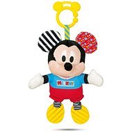 Clementoni Mickey plüss hanggal és fogantyúval - Babakocsira rögzíthető játék