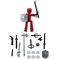 StikBot Figure with accessories - red - Creative Kit