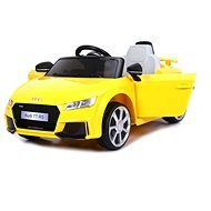 Audi TT RS žlté - Elektrické auto pre deti