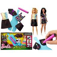 Barbie D.I.Y. Crayola Mágikus Minták kék - Kiegészítő babákhoz