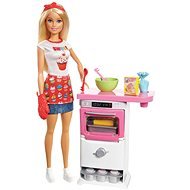 Barbie Kochen & Backen Spielset - Puppe