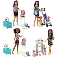 Barbie Nanny Game Set - Doll