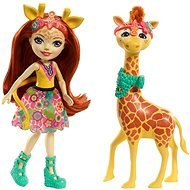 Enchantimals Gillian Giraffe & Pawl - Játékbaba