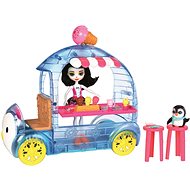 Enchantimals Wheel Frozen Treats Preena Penguin Doll - Game Set