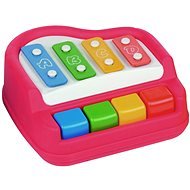 Let's Play Piano/Xylophone Red - Children's Electronic Keyboard