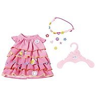 BABY Born Summer dress with clip-on decorations - Doll Accessory