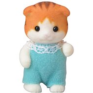 Sylvanian Families Baby Maple Kitten with Crib - Game Set