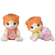 Sylvanian Families Maple Cat Twins - Game Set