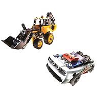 Meccano Functional Excavator or Sports Car - Building Set