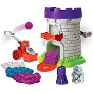 Kinetic Sand Medieval tower with accessories - Kinetic Sand