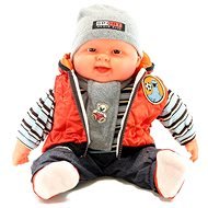 Baby Boy - Orange Vest - Doll