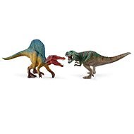 Schleich 41455 Set aus Spinosaurus und T-Rex klein - Figur
